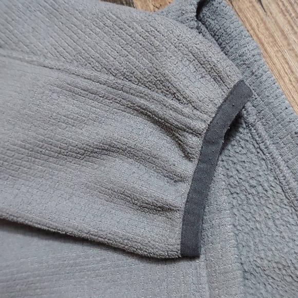 The North Face Denali Waffle Knit Lightweight Full Zip Jacket Size Medium - Gray - Picture 5 of 10